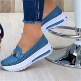 Uniwim Spring 2024 new women's single shoes comfortable high quality breathable wedges vulcanized heels flats