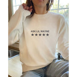 Uniwim Y2K Sweaters Harajuku Pullover Autumn Winter Long Sleeve Knitwear Streetwear Punk Jumper Women Graphic Clothes Vintage Warm Tops