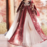 Uniwim Outfit Ideas Tassel Butterfly Flower Hanfu Dress Set