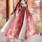 Uniwim Outfit Ideas Tassel Butterfly Flower Hanfu Dress Set