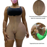 Uniwim Girdle Postoperative Bodysuit Compressed Steel Shapewear Fajas Corset Slimming Body Shaper Sexy Women