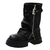 Uniwim Gift Forbidden Girlfriend Chunky Boots