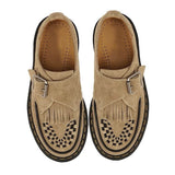 Uniwim Gift Self Made Fringe Suede Loafers