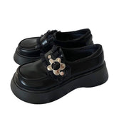 Uniwim Gift Flower Buckle Chunky Platforms