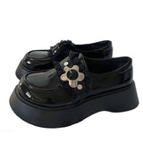 Uniwim Gift Flower Buckle Chunky Platforms