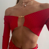 Uniwim 2024 LIEN CROPPED SWEATER